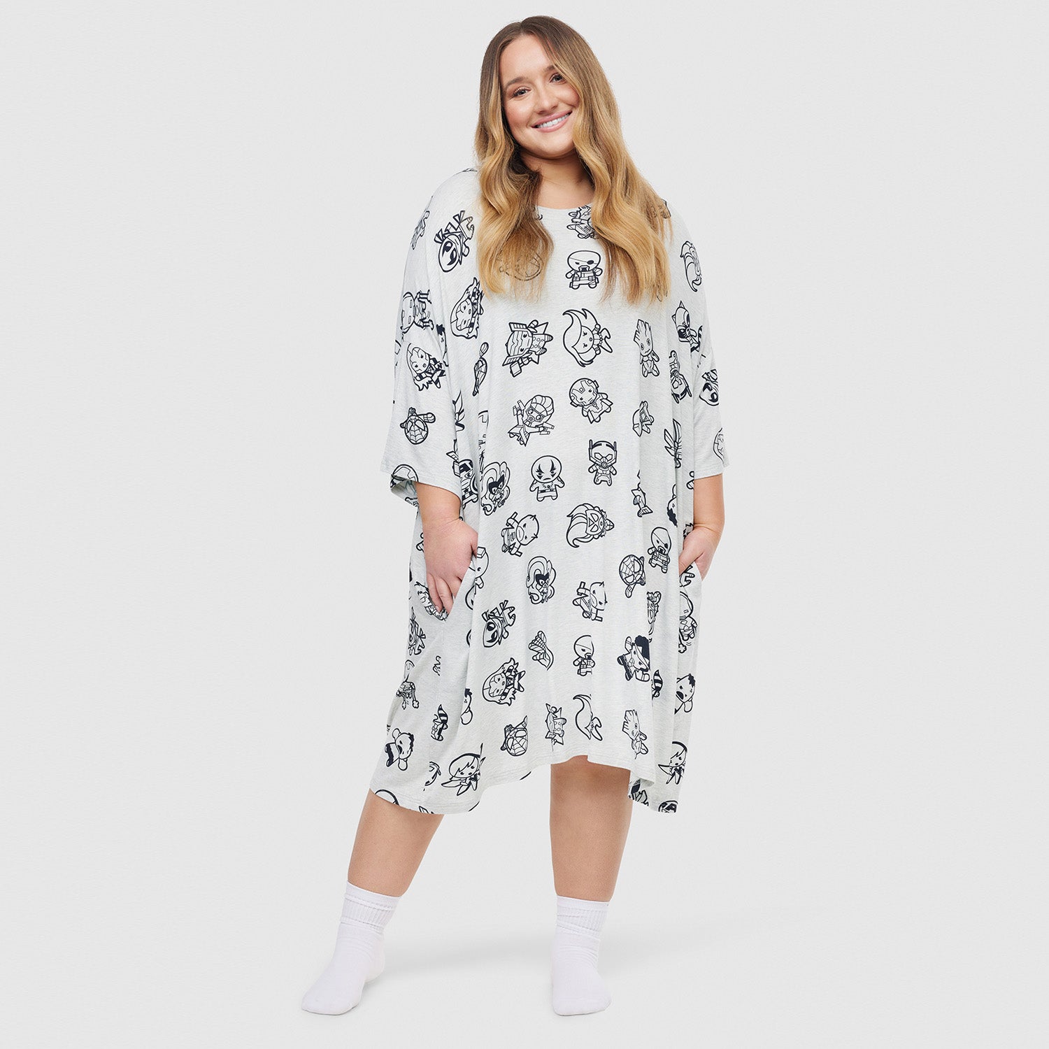 Avengers Oodie Sleep Tee