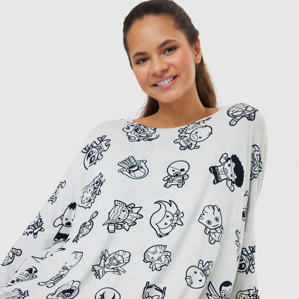 Avengers Oodie Sleep Tee