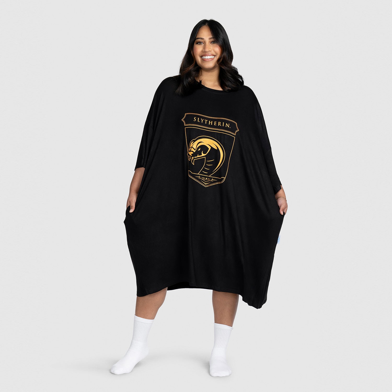 Harry Potter Slytherin Gold Oodie Sleep Tee
