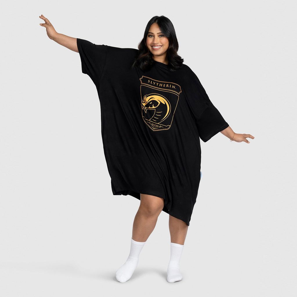 Harry Potter Slytherin Gold Oodie Sleep Tee