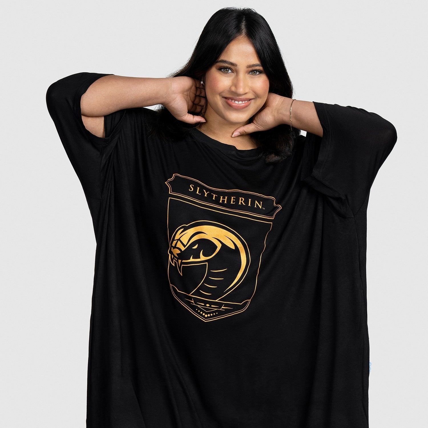Harry Potter Slytherin Gold Oodie Sleep Tee