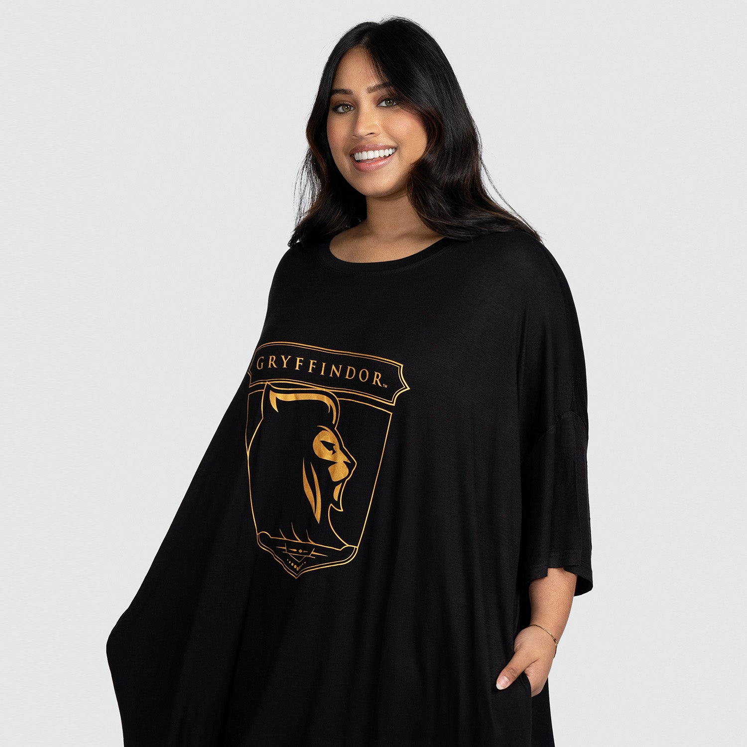 Harry Potter Gryffindor Gold Oodie Sleep Tee