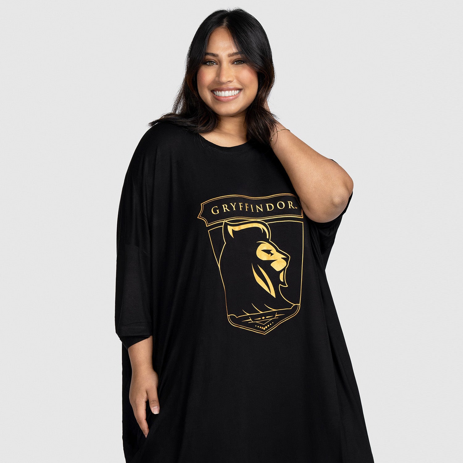 Harry Potter Gryffindor Gold Oodie Sleep Tee