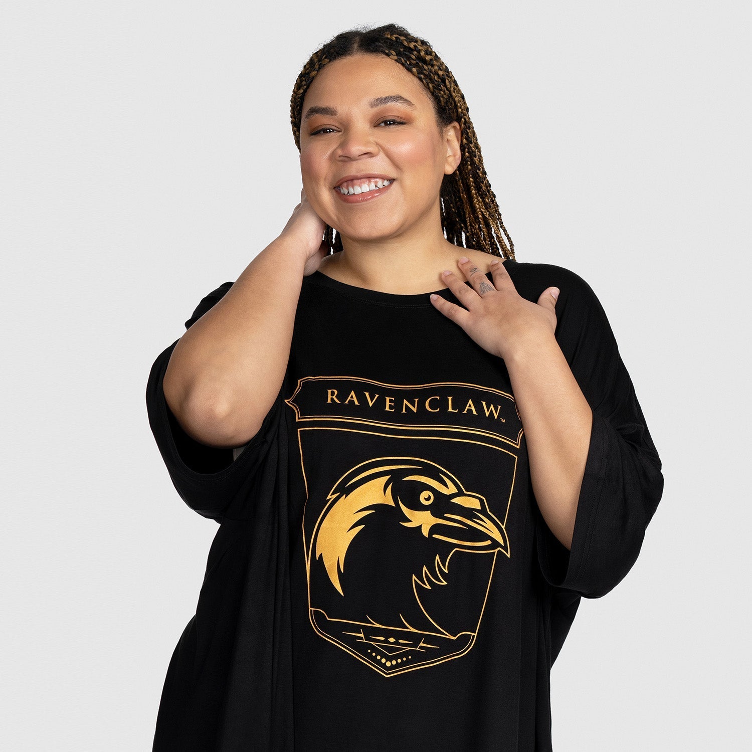 Harry Potter Ravenclaw Gold Oodie Sleep Tee