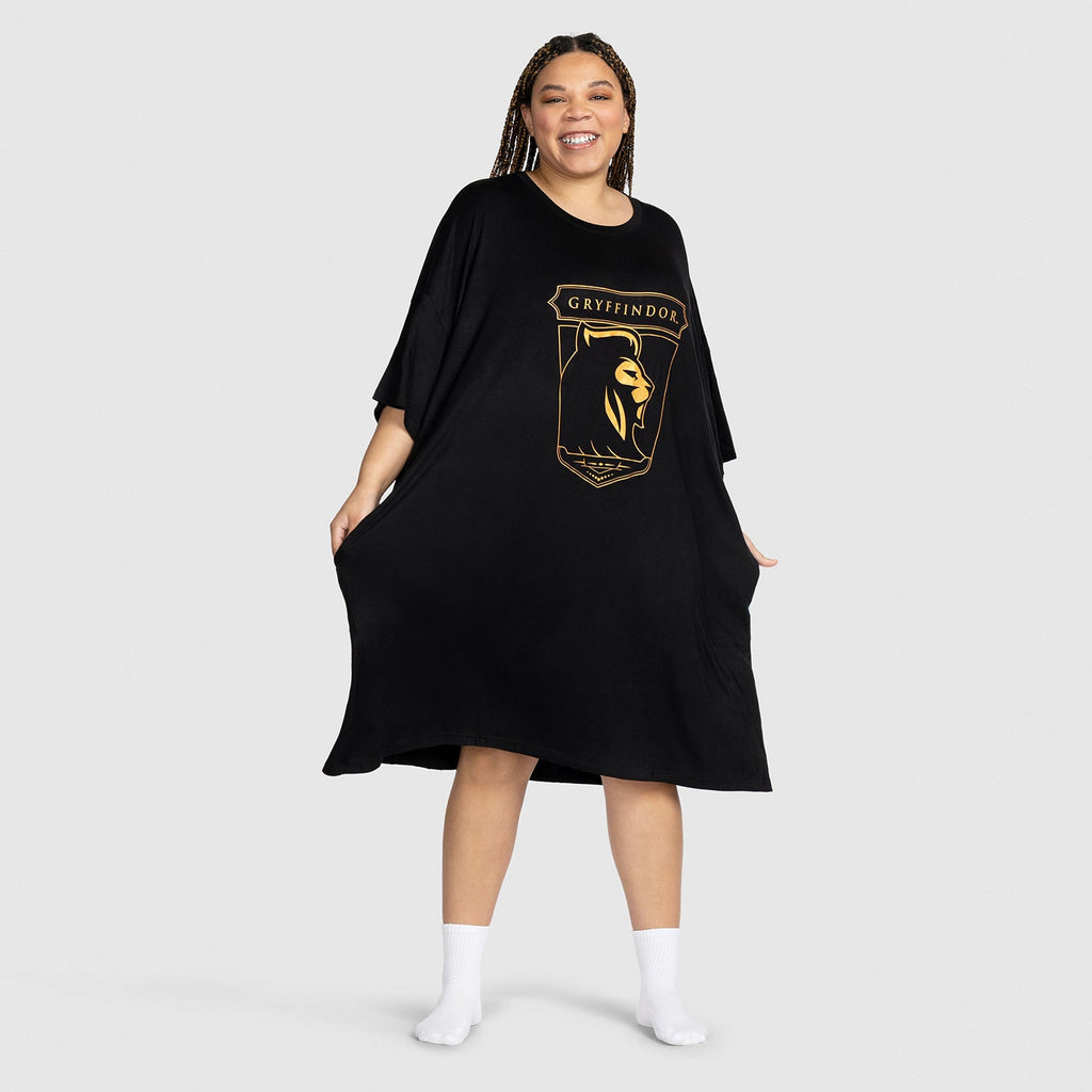 Harry Potter Gryffindor Gold Oodie Sleep Tee