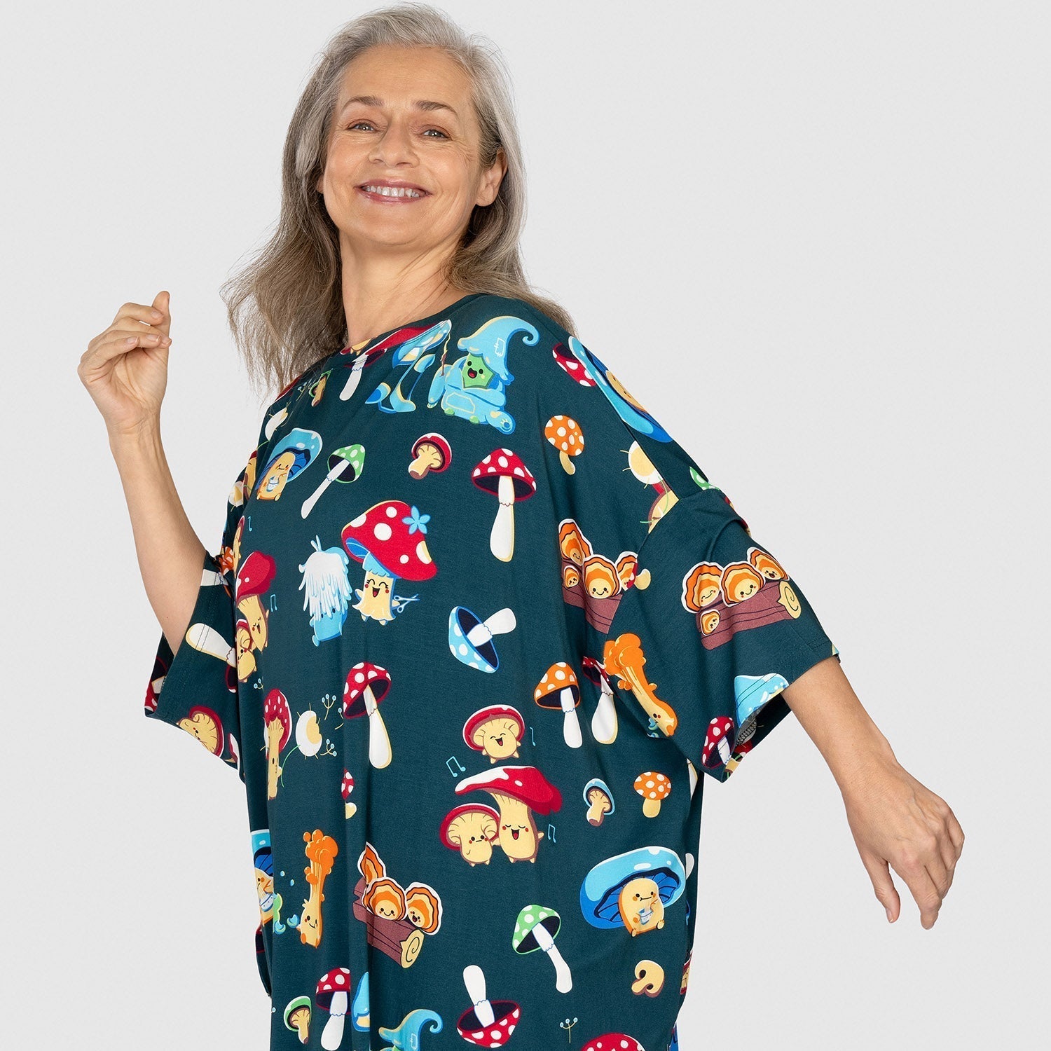 Mushroom Oodie Sleep Tee