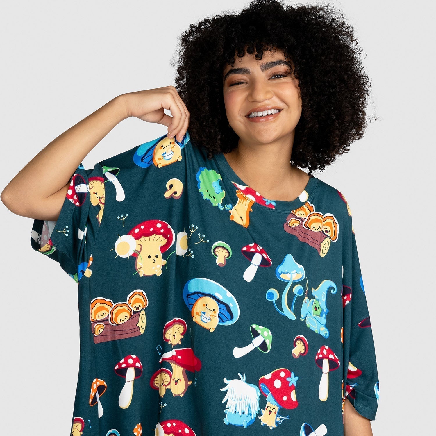 Mushroom Oodie Sleep Tee