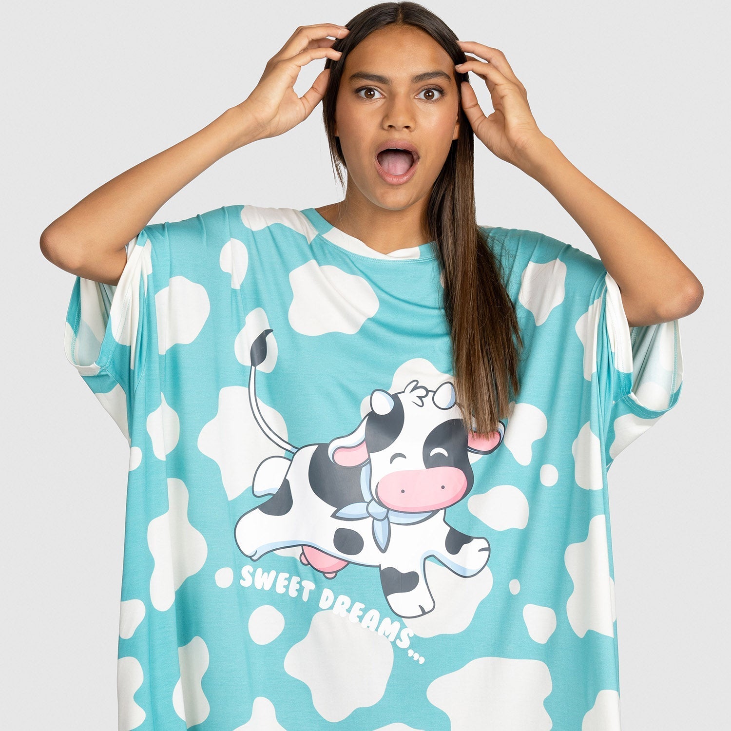 Cow Oodie Sleep Tee
