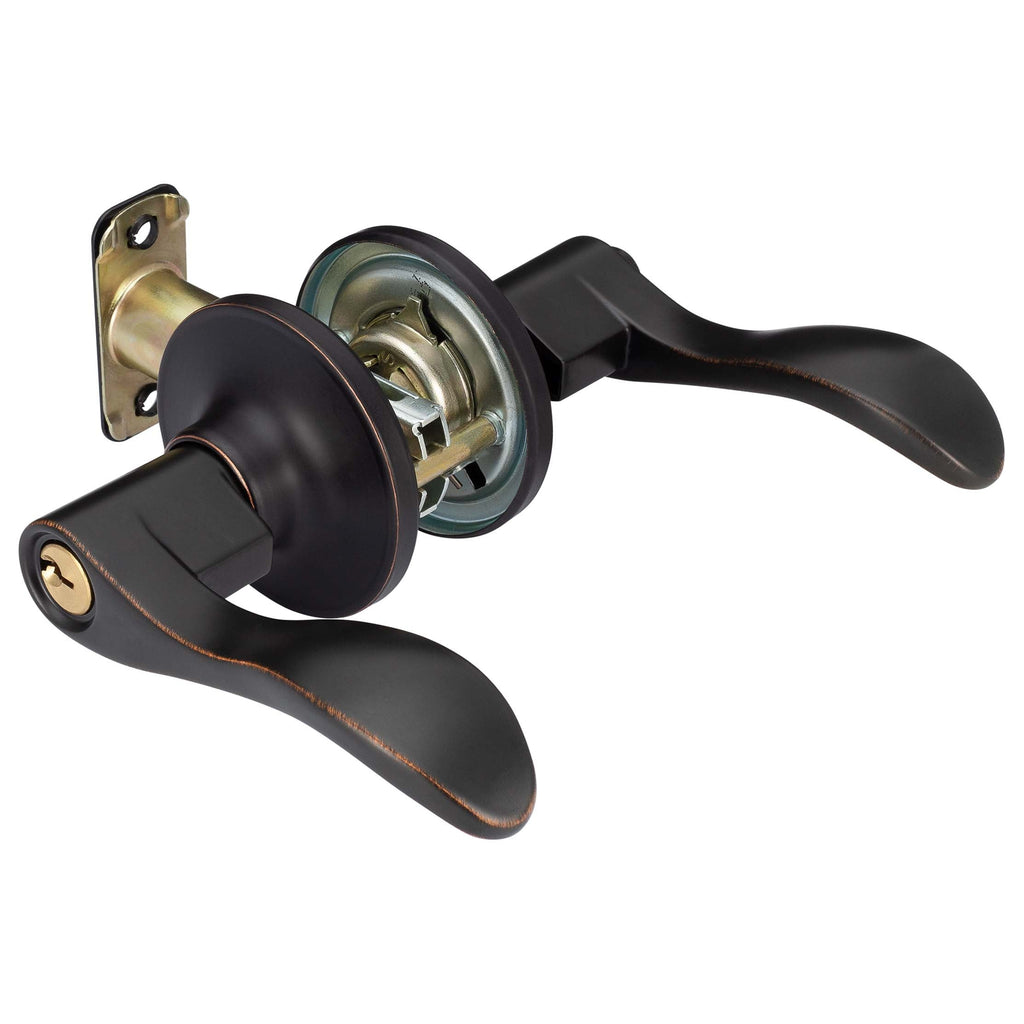 Door Lever Set Keyed / Entry Function Dakota Collection