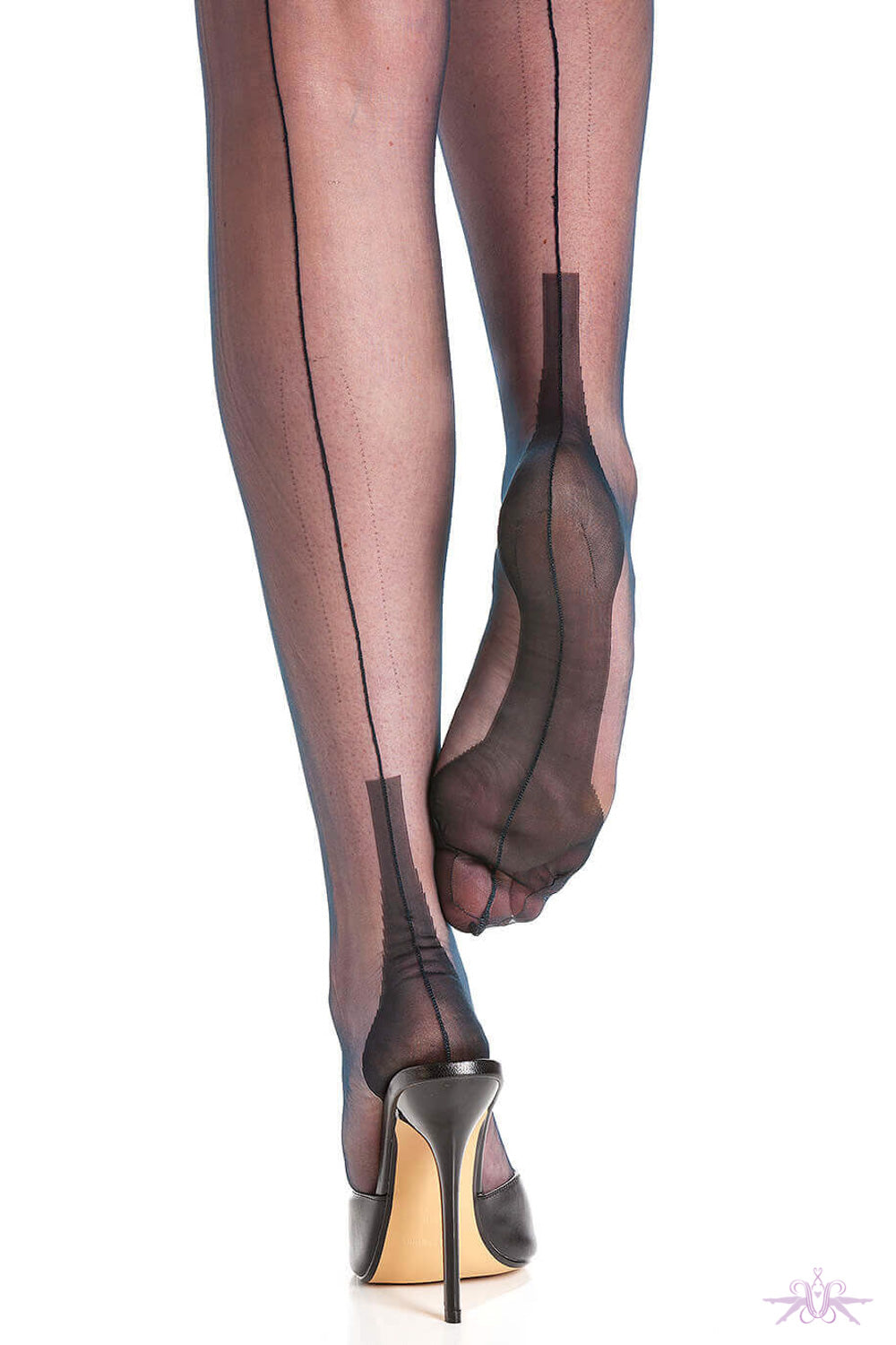 Gio Cuban Heel Fully Fashioned Stockings