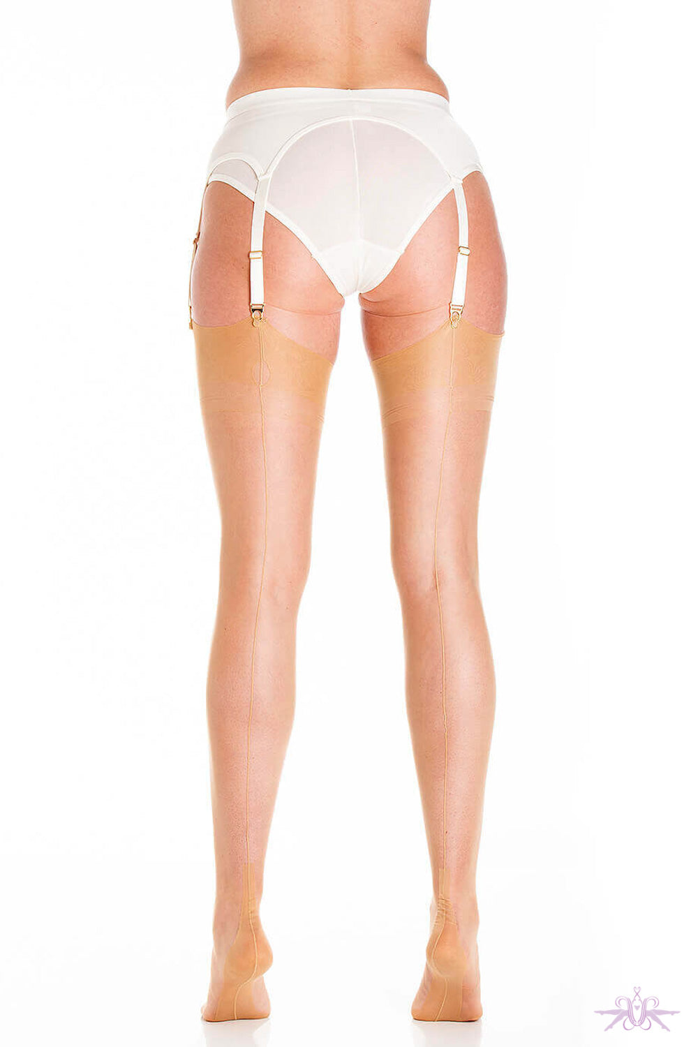Gio Cuban Heel Fully Fashioned Stockings