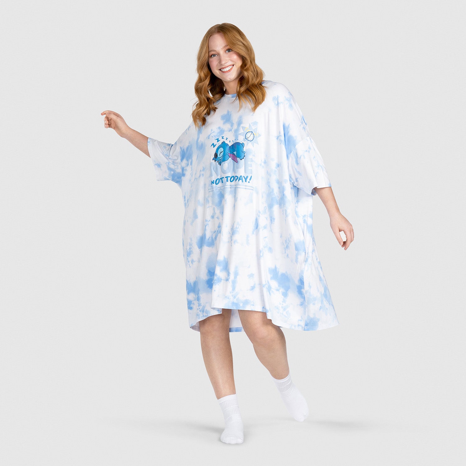Lilo & Stitch Tie-Dye Oodie Sleep Tee