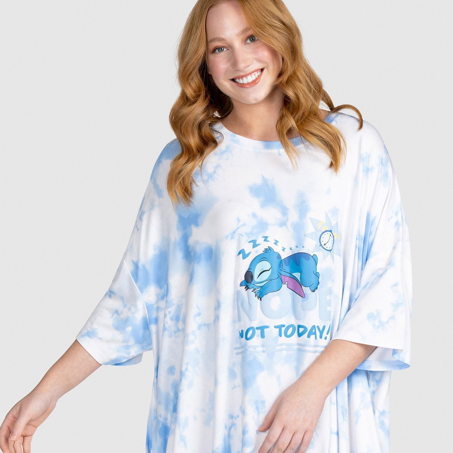 Lilo & Stitch Tie-Dye Oodie Sleep Tee