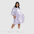 Purple Tie-Dye Oodie Sleep Tee