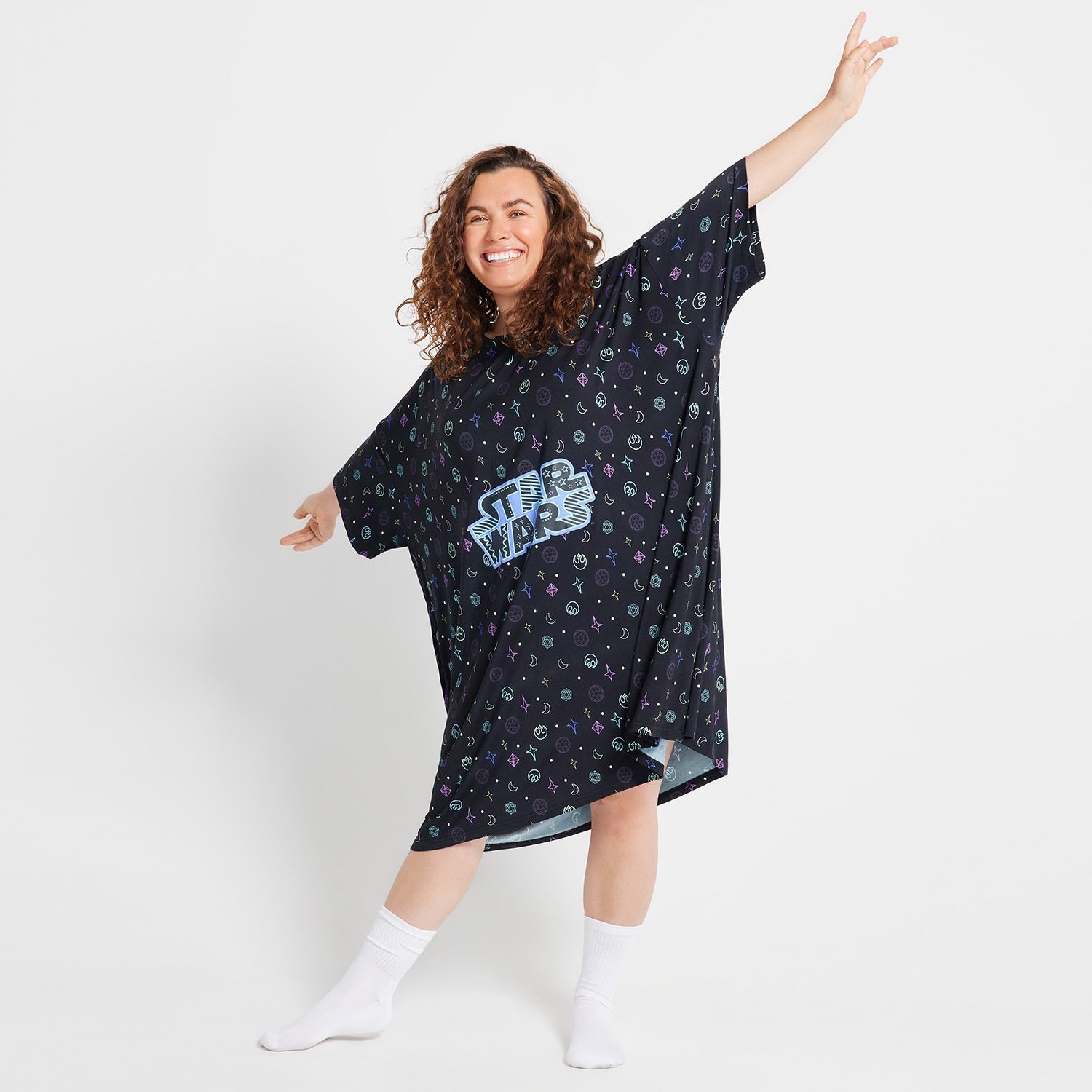 Star Wars Galaxy Oodie Sleep Tee
