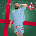 Mickey Mouse Christmas Unisex Short PJ Set